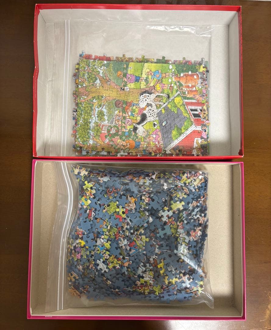 海外製1000ピースcomic puzzle 2点セットおまけ付き