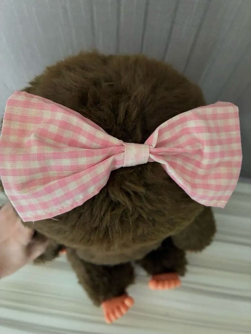 昭和レトロ大きいモンチッチ　 ふたごのモンチッチ男の子ブルーアイ　女の子　泣き顔