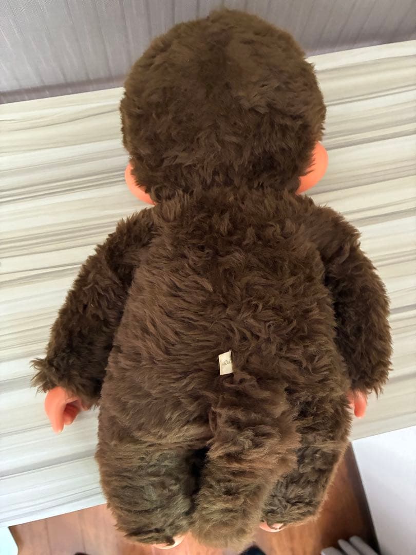 昭和レトロ大きいモンチッチ　 ふたごのモンチッチ男の子ブルーアイ　女の子　泣き顔