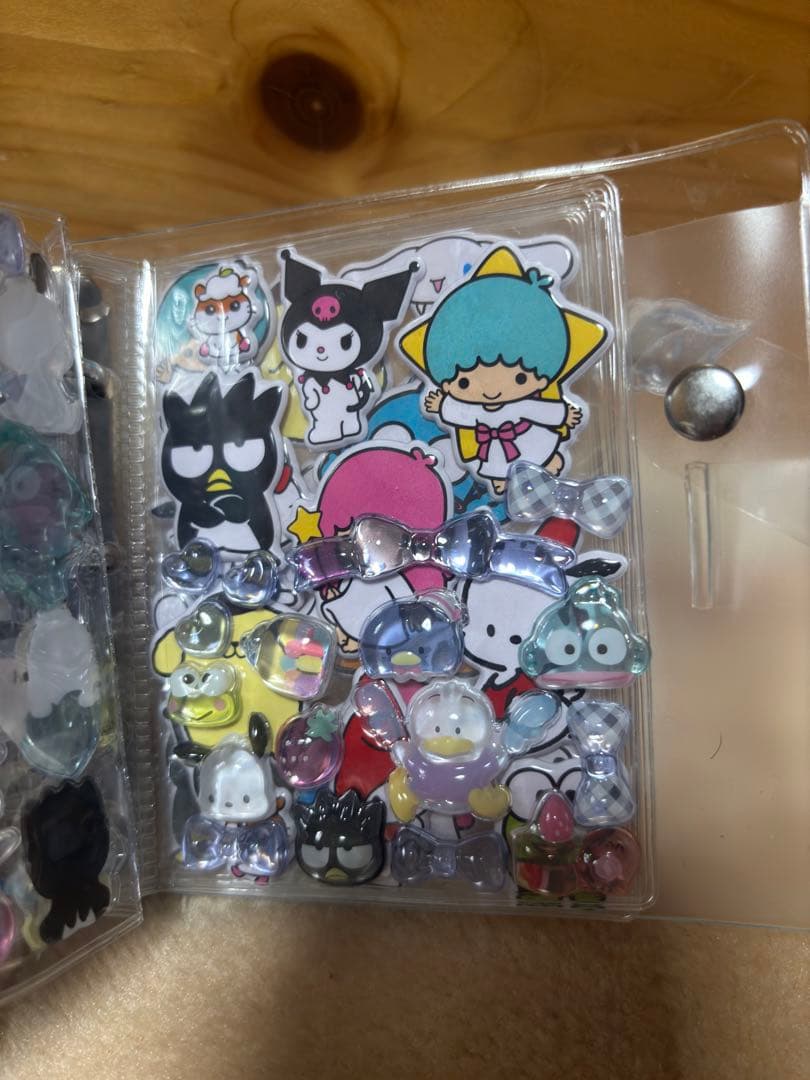 シール手帳　完成セット　ボンボンドロップシール ウォーターシール