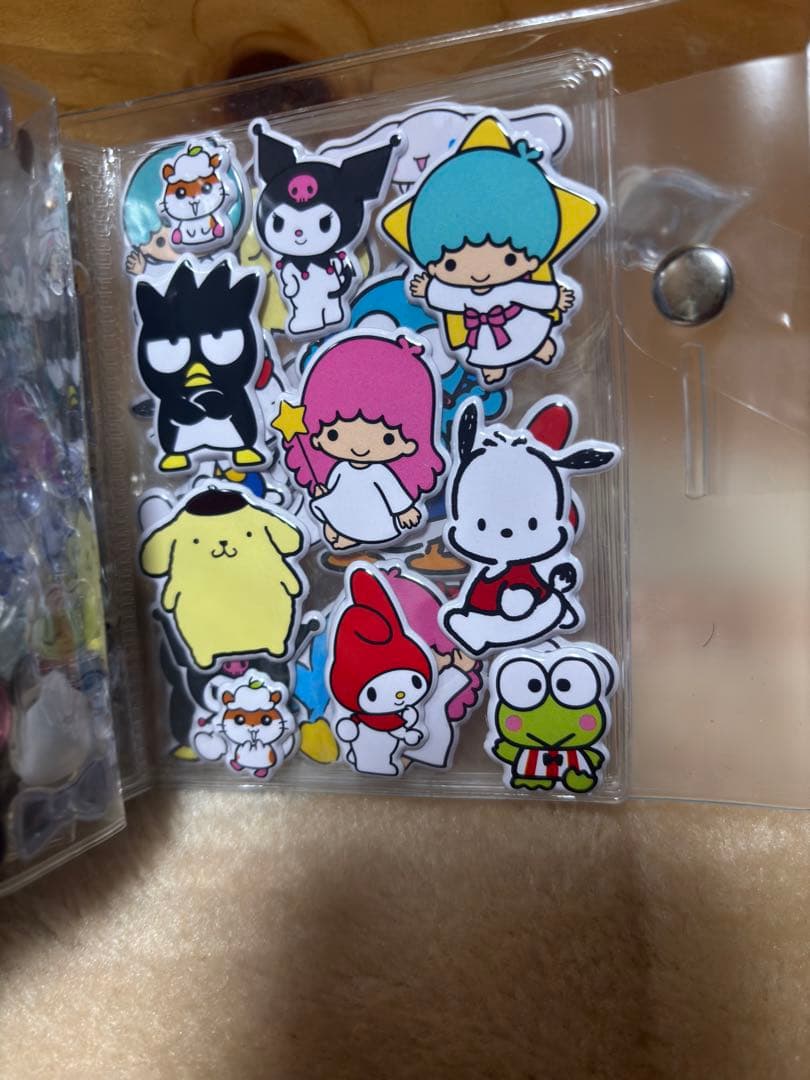 シール手帳　完成セット　ボンボンドロップシール ウォーターシール