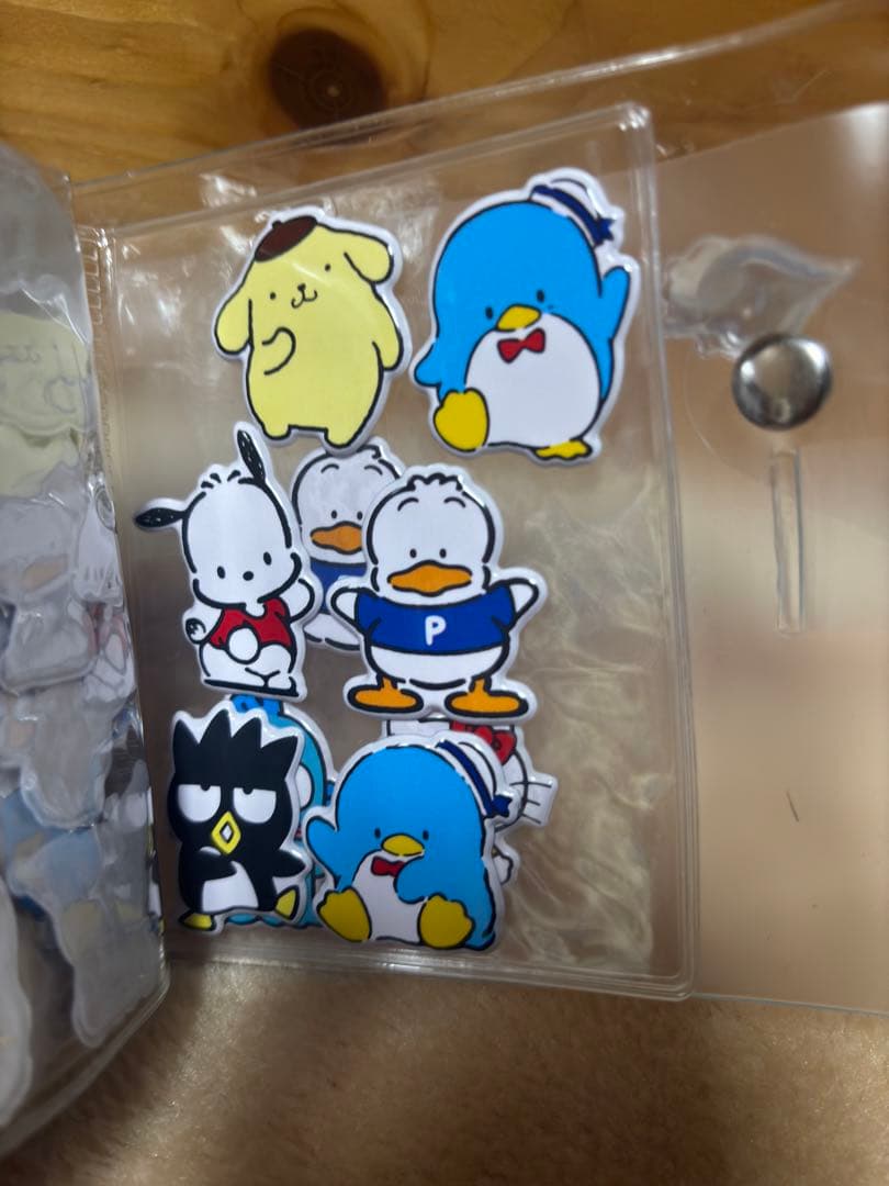 シール手帳　完成セット　ボンボンドロップシール ウォーターシール