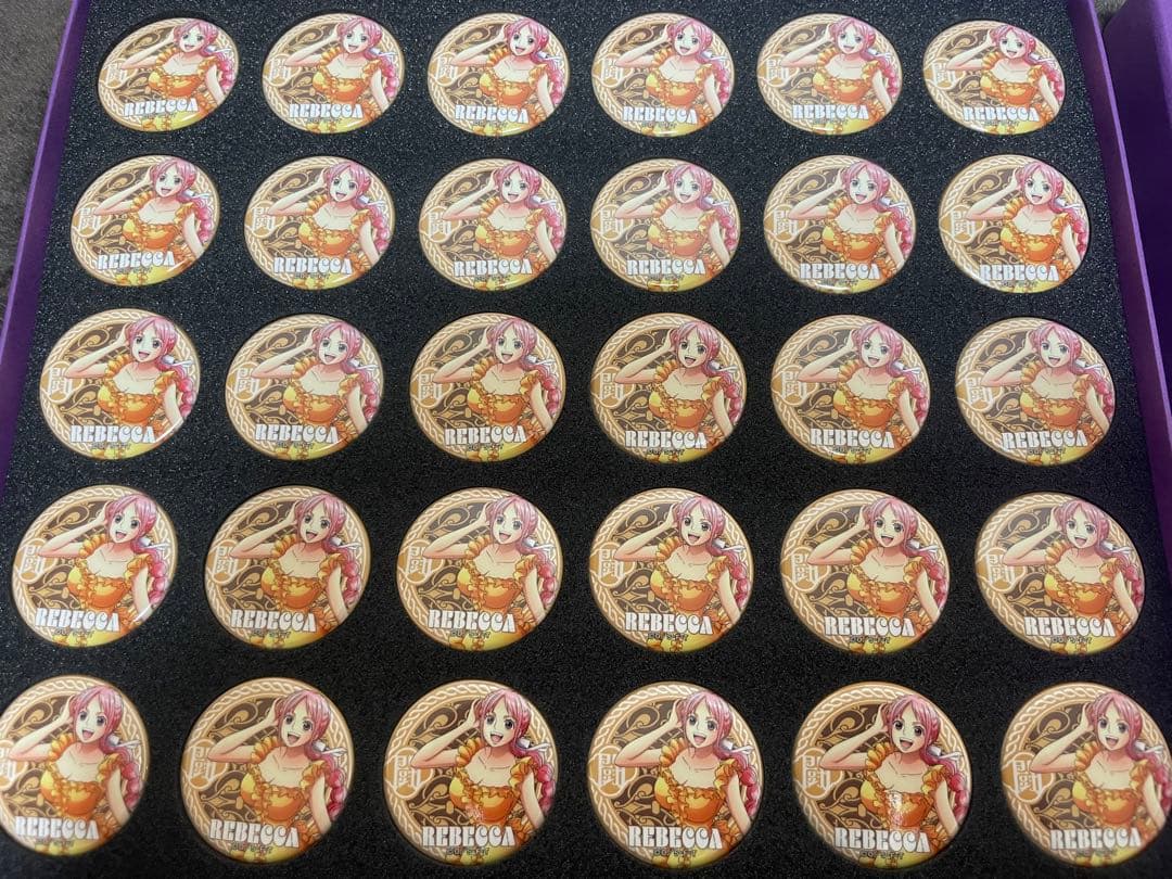 ONEPIECE レベッカ 輩 缶バッジ コンプリートコレクション 第19弾