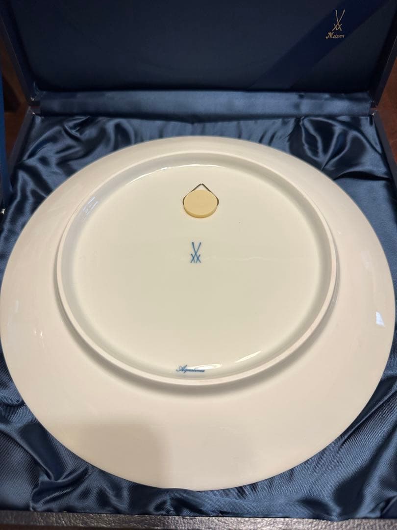 マイセン　ドイツ　マークプレート　記念プレート　275周年