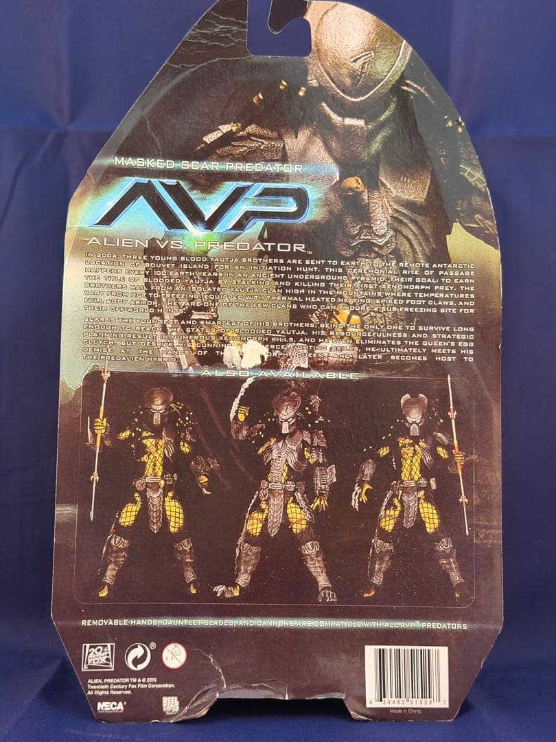 ＮＥＣＡ　マスクド•スカー•プレデター　シリーズ１４　アクションフィギュア
