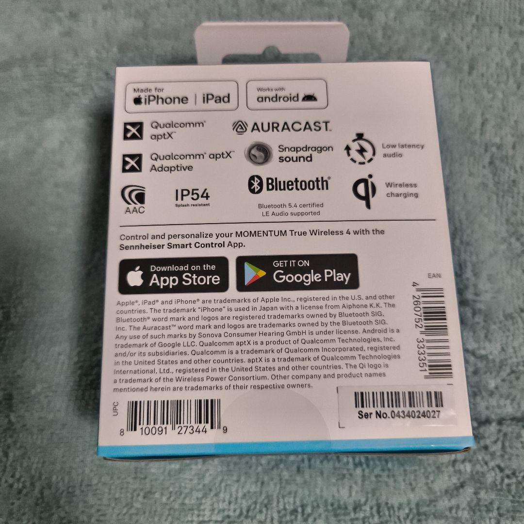 Sennheiser Momentum True Wireless 4 未開封