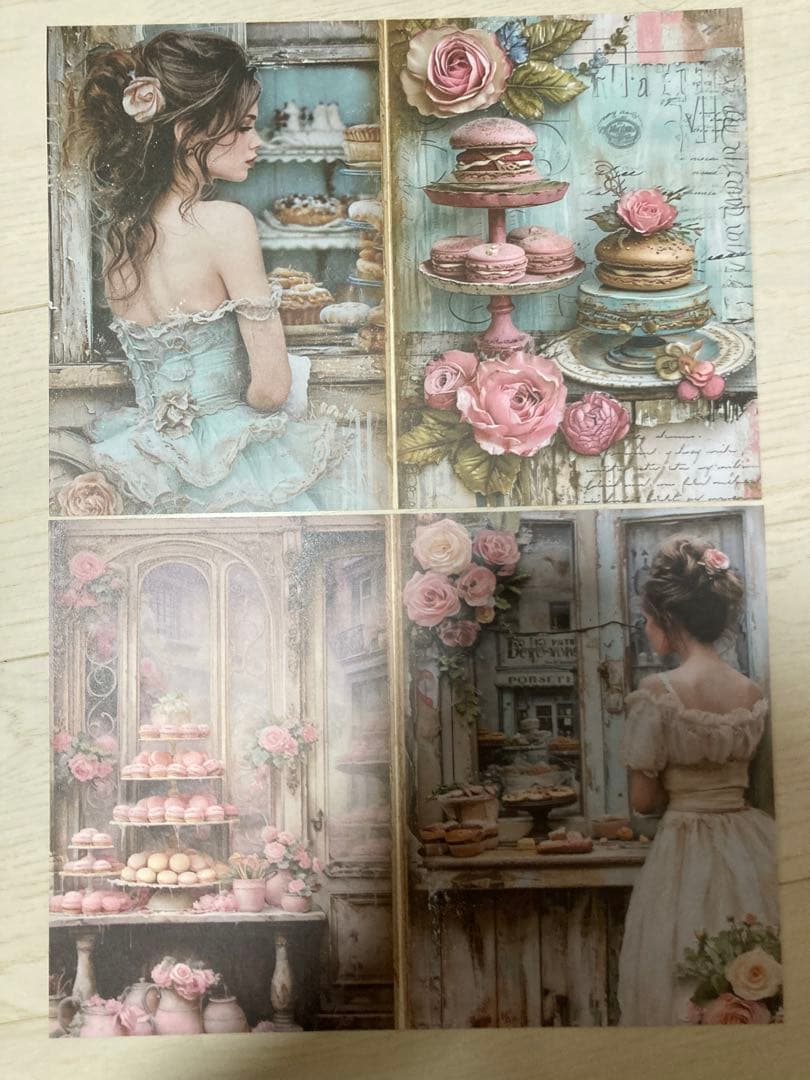 デザインペーパー収納ボックス 素材詰め合わせ