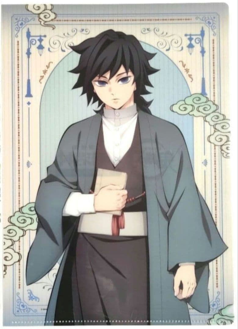 鬼滅の刃 明治村ビッグアクリルスタンド、アクスタ、クリアファイル冨岡義勇3点＋α