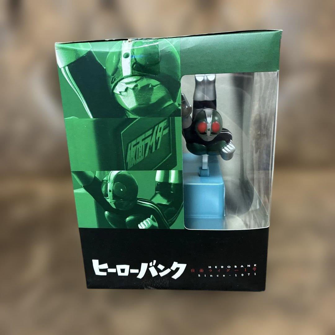 未開封品　ヒーローバンク 仮面ライダー 貯金箱　40周年記念