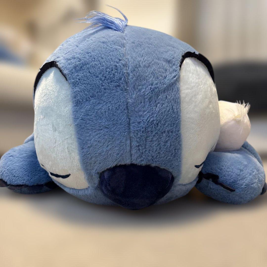 特大 スティッチ ぬいぐるみ スーパービッグ 寝そべり 110cm