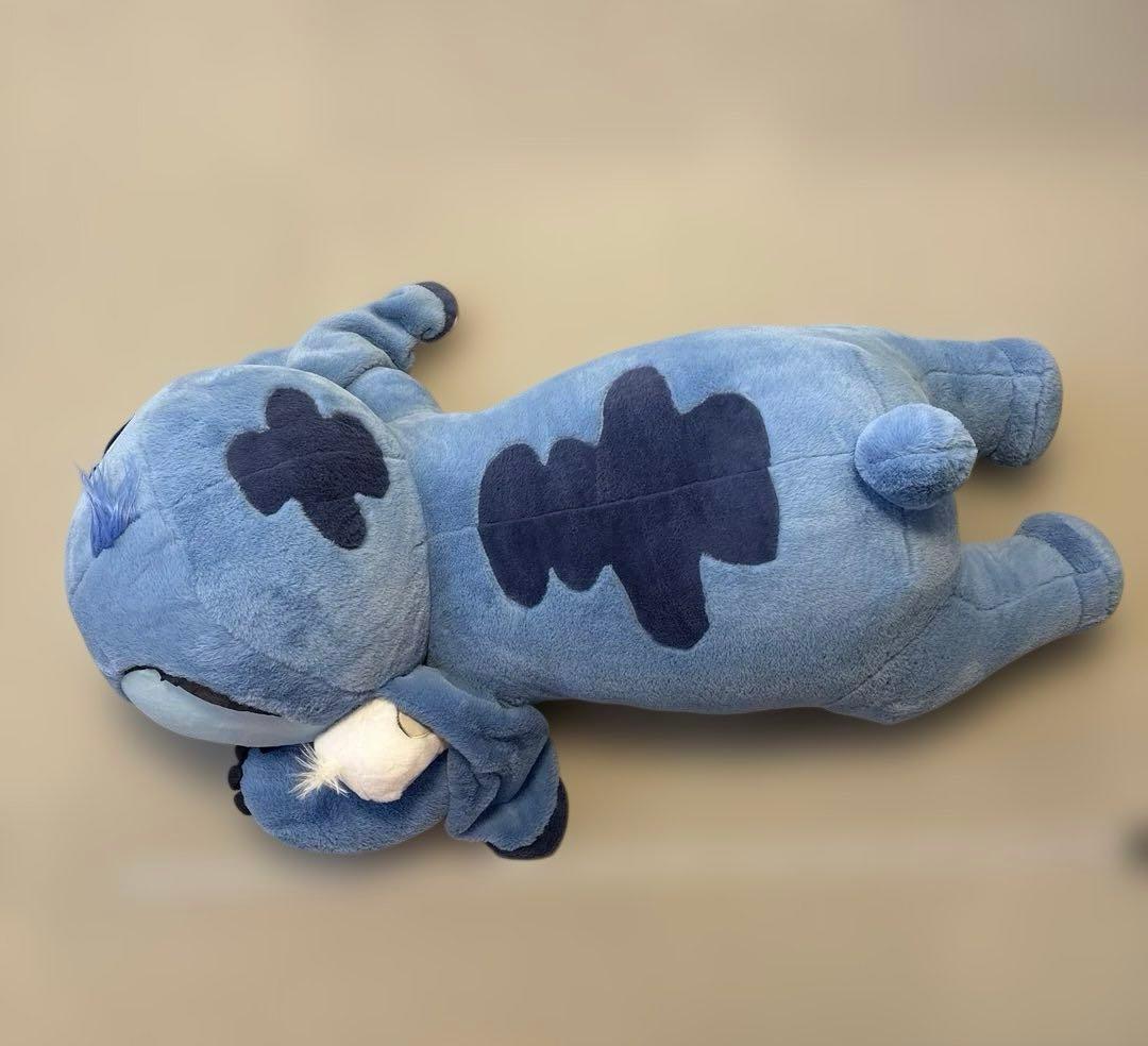 特大 スティッチ ぬいぐるみ スーパービッグ 寝そべり 110cm