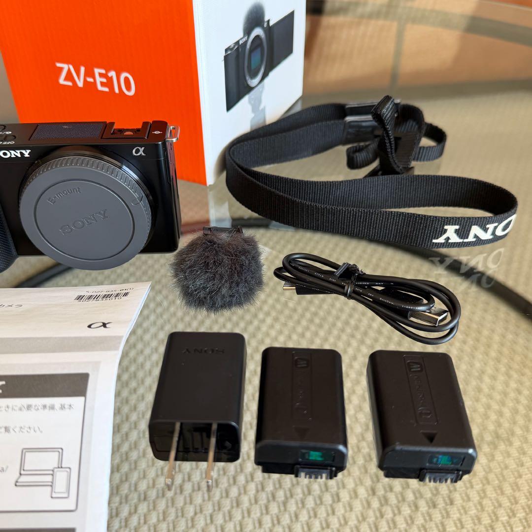 380枚 SONY ZV-E10 ミラーレス 本体