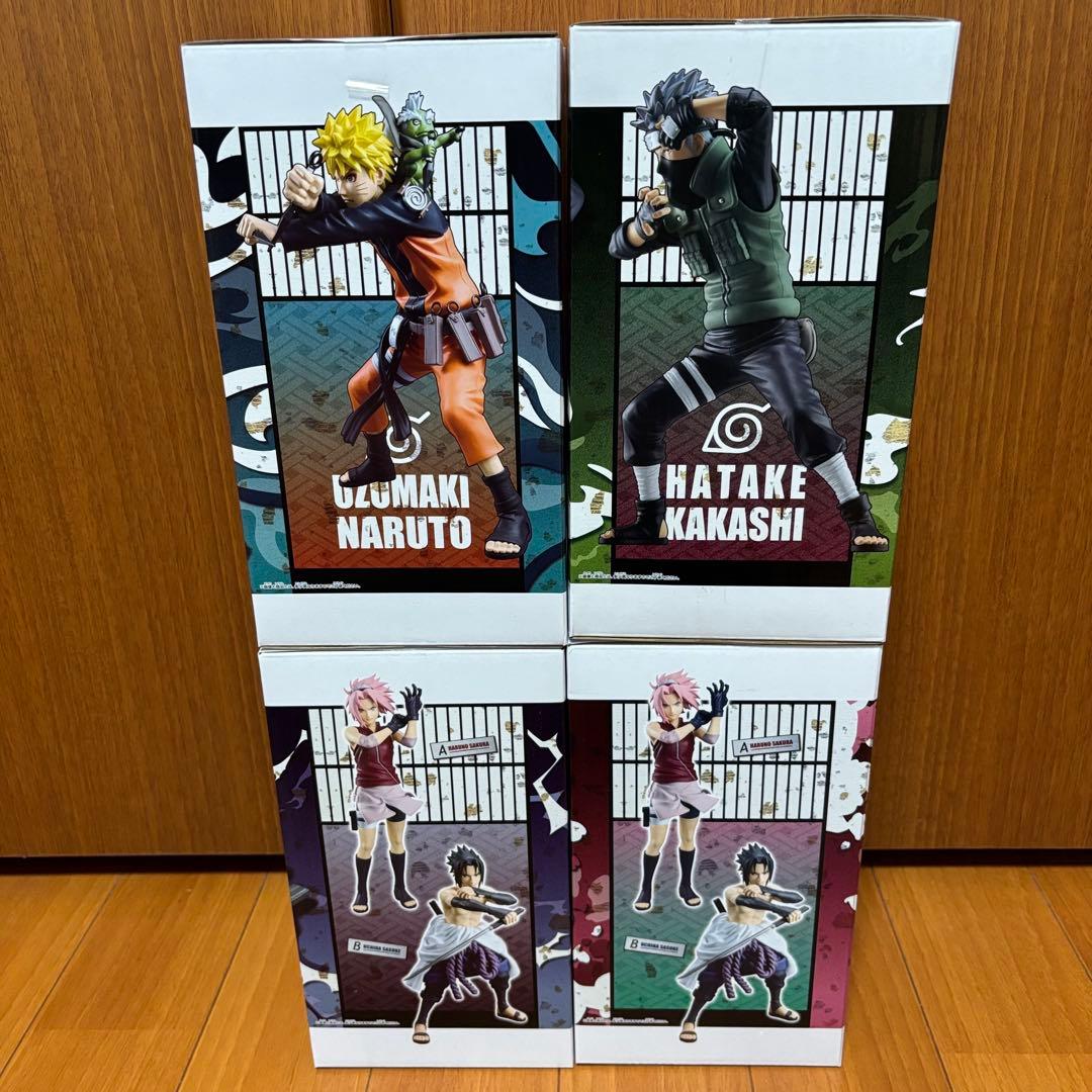 『未開封品』 NARUTO grandistaフィギュア4体まとめ売り