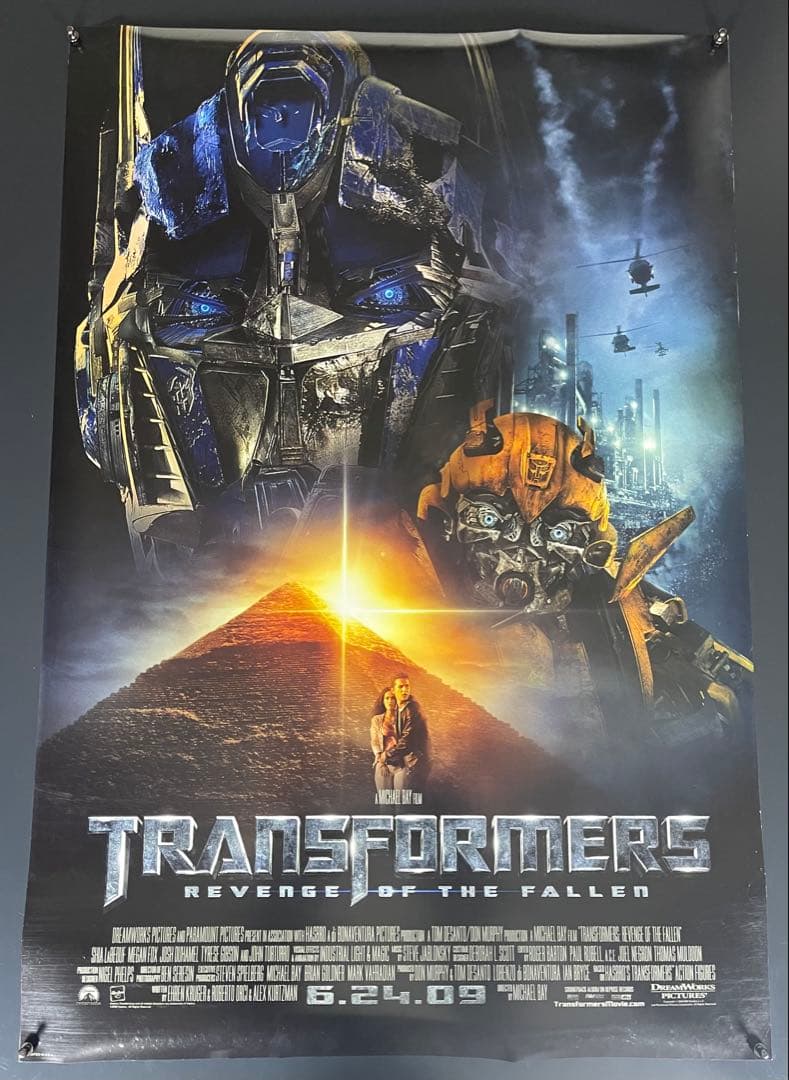 *枚数限定*映画館用両面印刷ポスターUS版:トランスフォーマー リベンジ