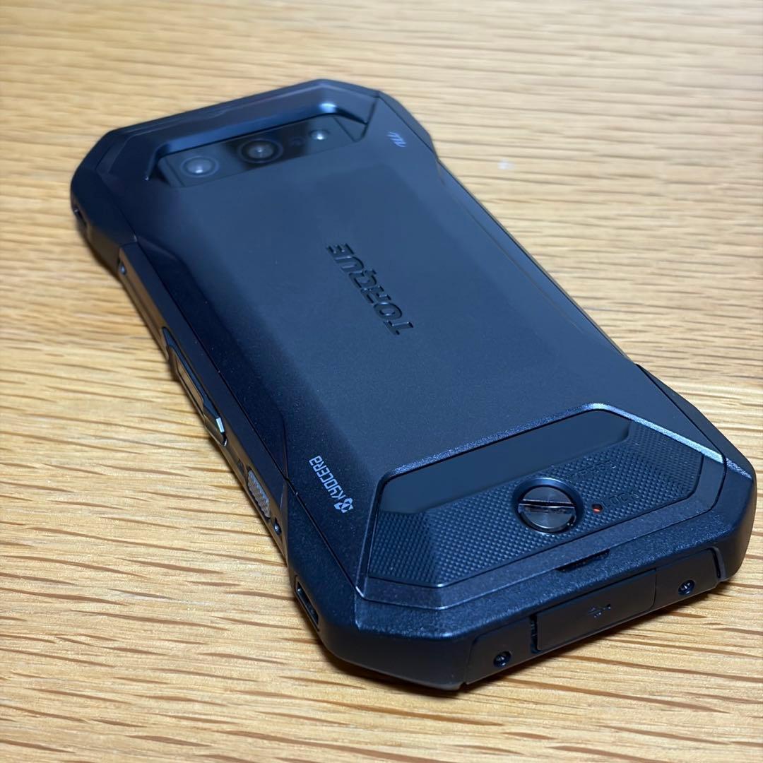 I*C様 11990 TORQUE 5G KYG01ブラック SIMフリー