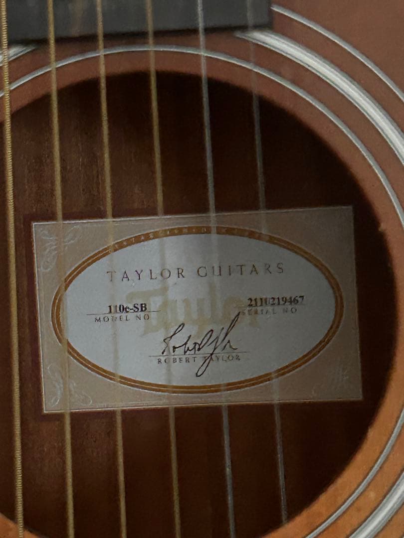 Taylor 110e-SB エレアコ 純正ケース付 調整済 即演奏可
