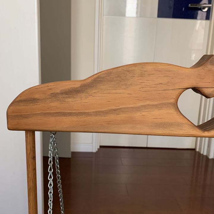 カントリー雑貨　ハート　ブランコ　(大きめ)