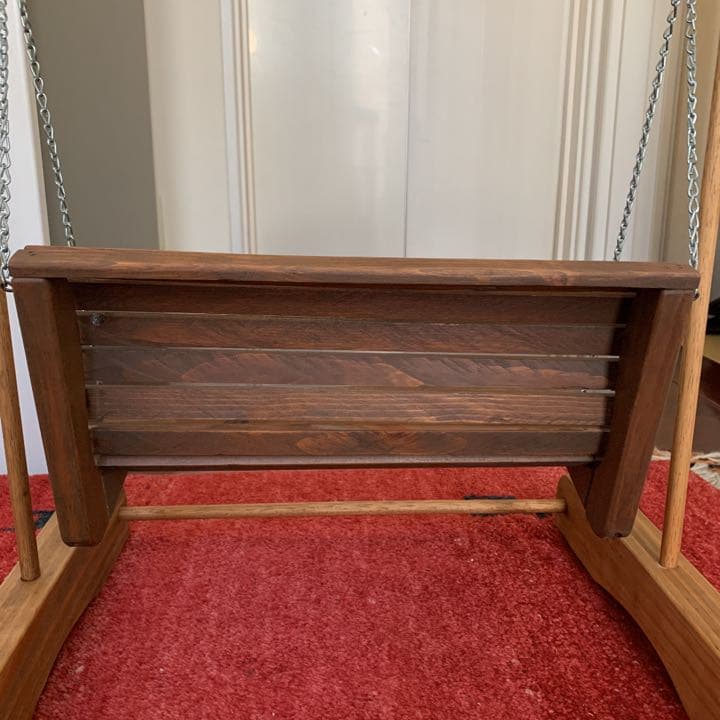 カントリー雑貨　ハート　ブランコ　(大きめ)