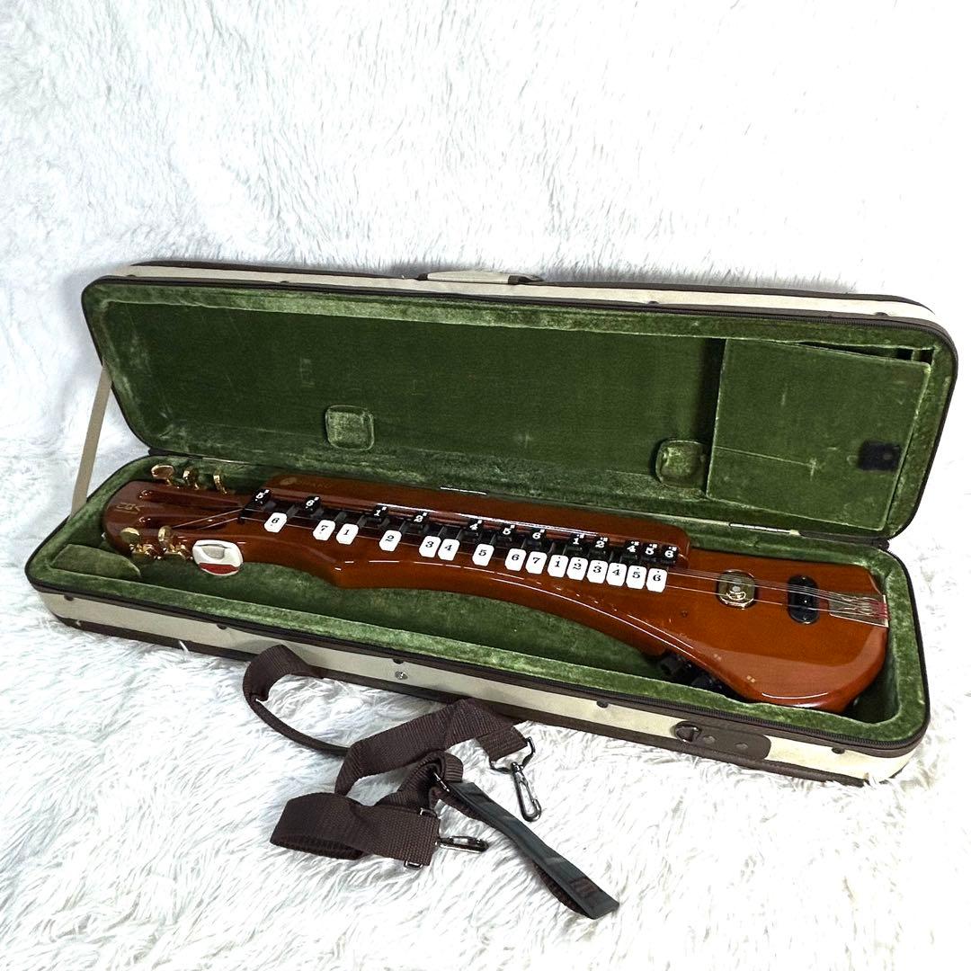 【美品】SUZUKI 電気大正琴 こはく CHK-1 ソプラノ