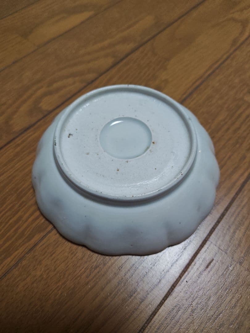 染付　膾皿　骨董　古伊万里　蔦の絵　7客