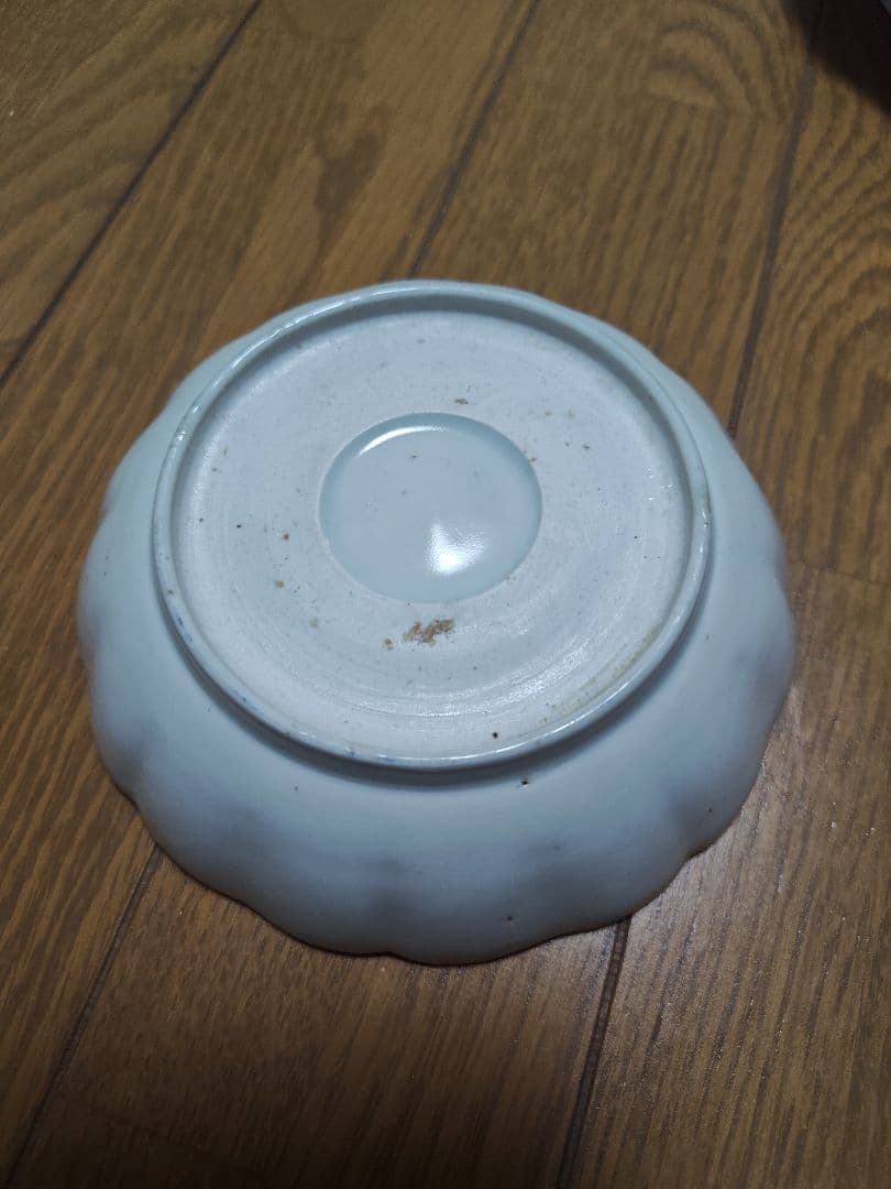 染付　膾皿　骨董　古伊万里　蔦の絵　7客