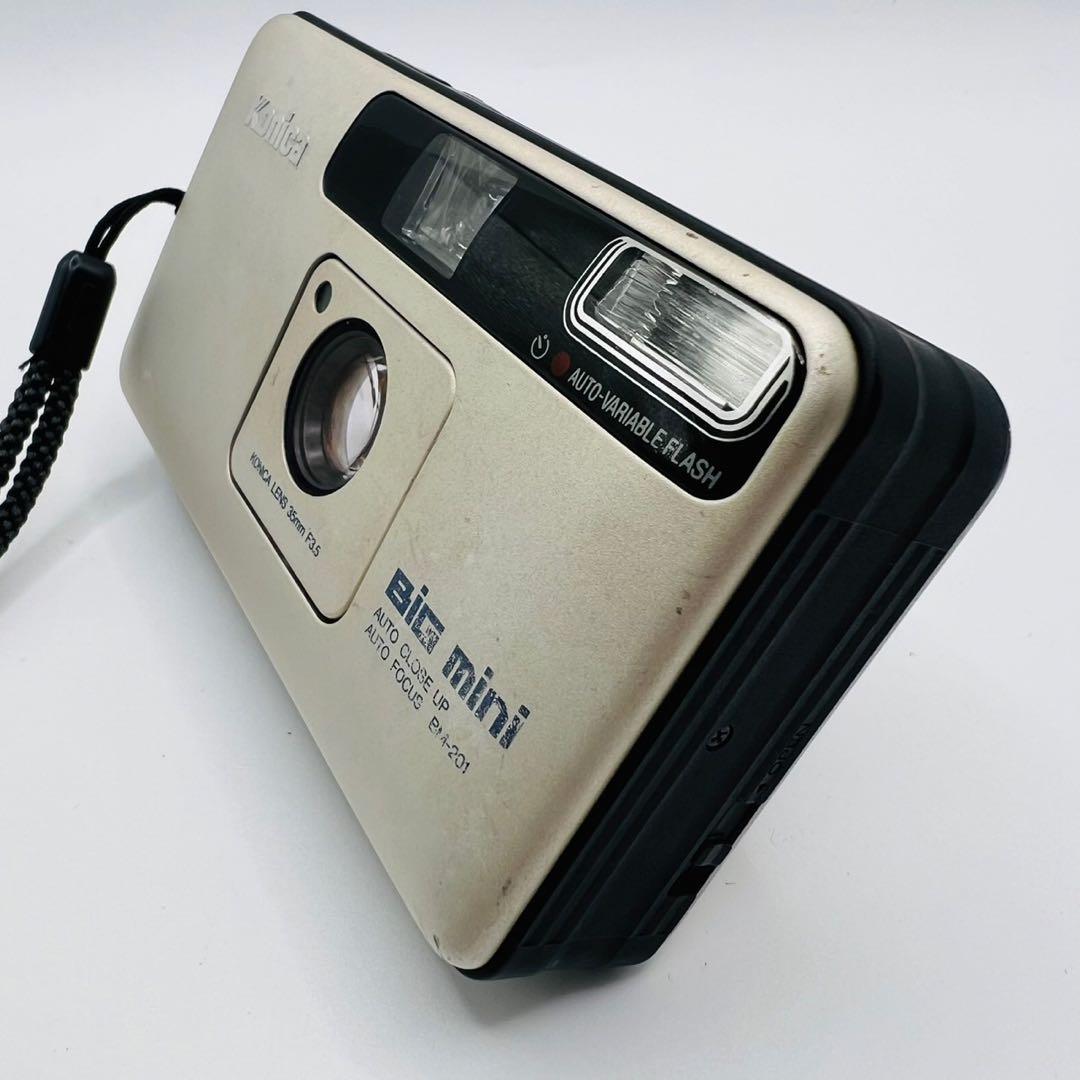 【動作確認済み】Konica BiG mini BM-201 フィルムカメラ