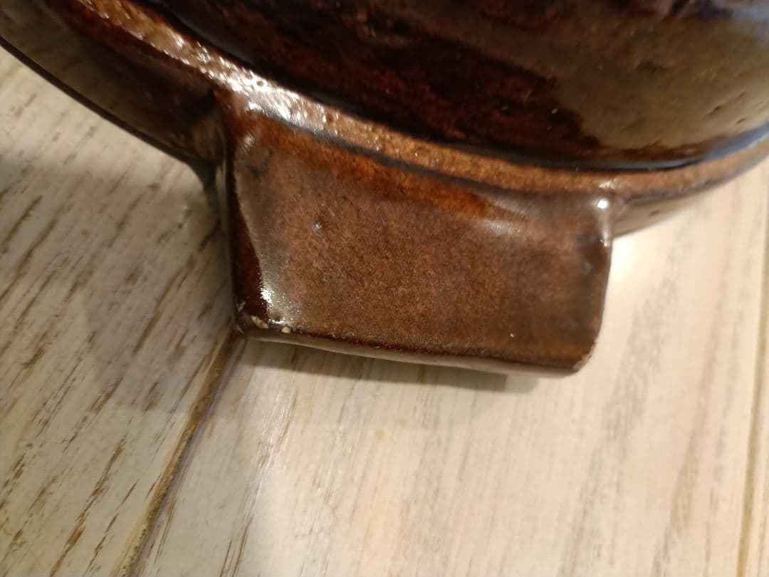 長谷園　土鍋　ビストロ蒸し鍋 アメ 大