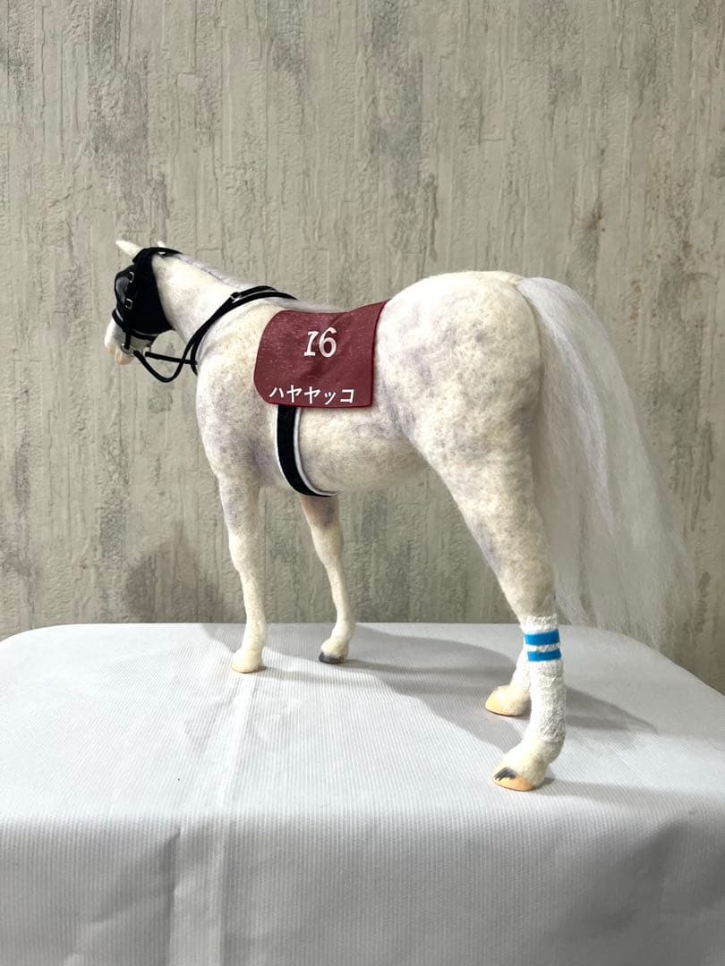 【サラブレッドコレクション】ハヤヤッコ アイドルホース 白毛 ラストラン