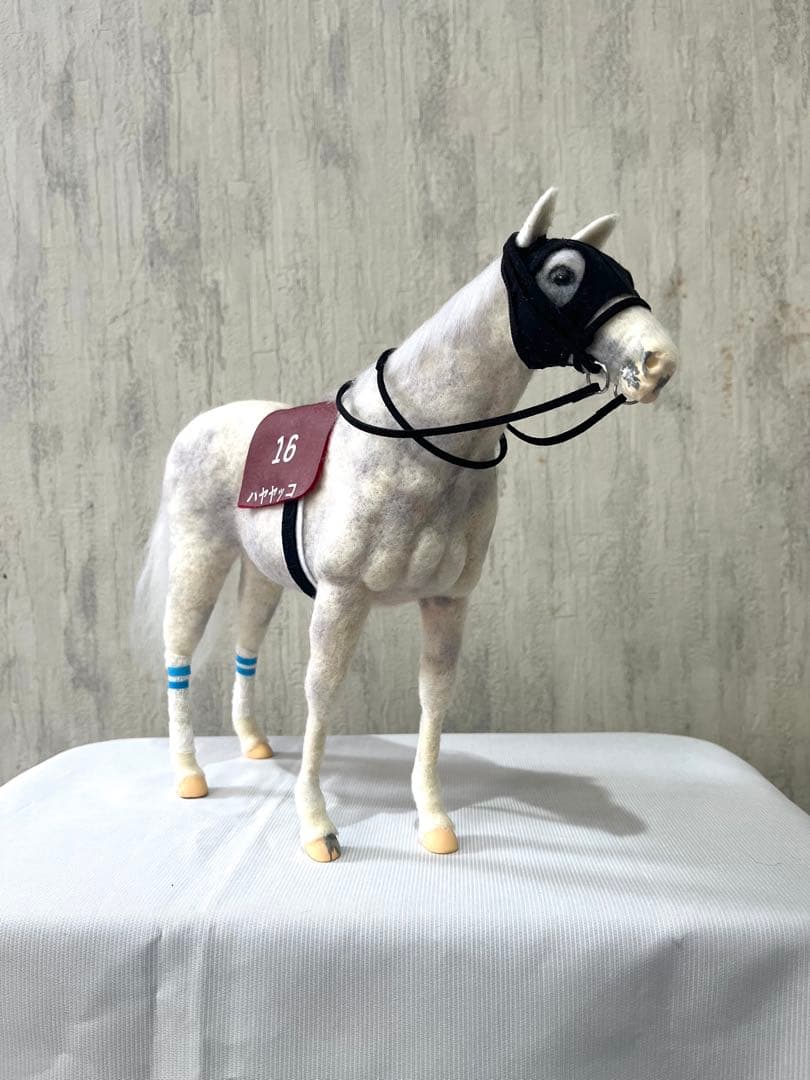 【サラブレッドコレクション】ハヤヤッコ アイドルホース 白毛 ラストラン