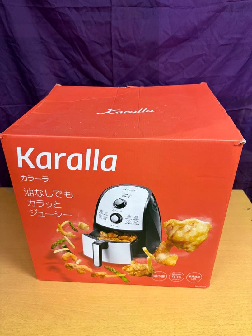 カラーラ　Shop Japan ノンフライヤー 温度調節機能付 未使用 展示品