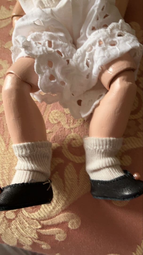 アンティーク ジュモー ☆【レッドスタンプ入り】☆ウィッグ2種☆ビスクドール