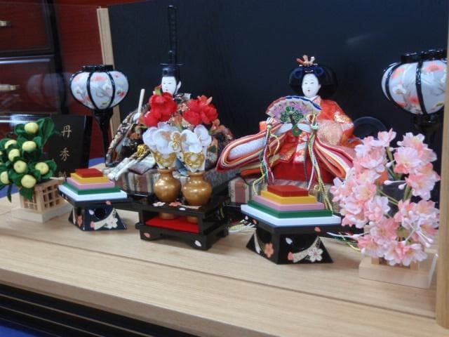 即納！値下げ♪●保管新品 激安♪６１巾 アクリルケース入り ひな人形 雛人形●