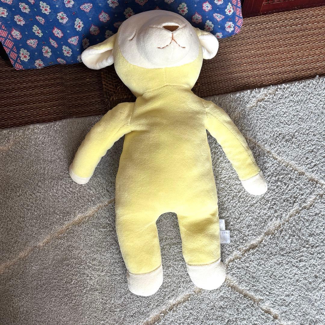 西川リビングひつじのメルくん2匹セット（66cm 1匹、38cm1匹）抱き枕