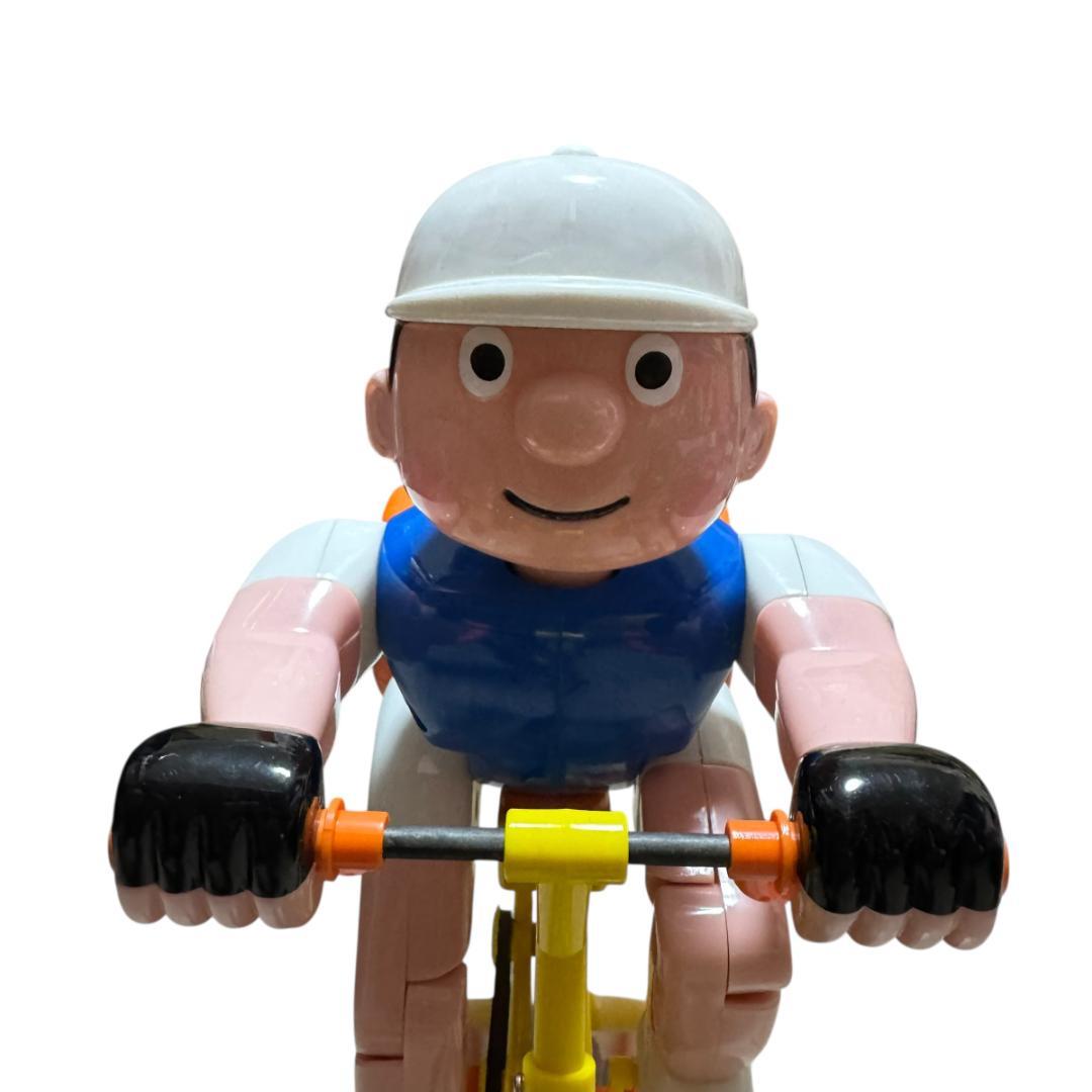 希少　ヤクルト タフマン 非売品 自転車時計 ノベルティ レトロ