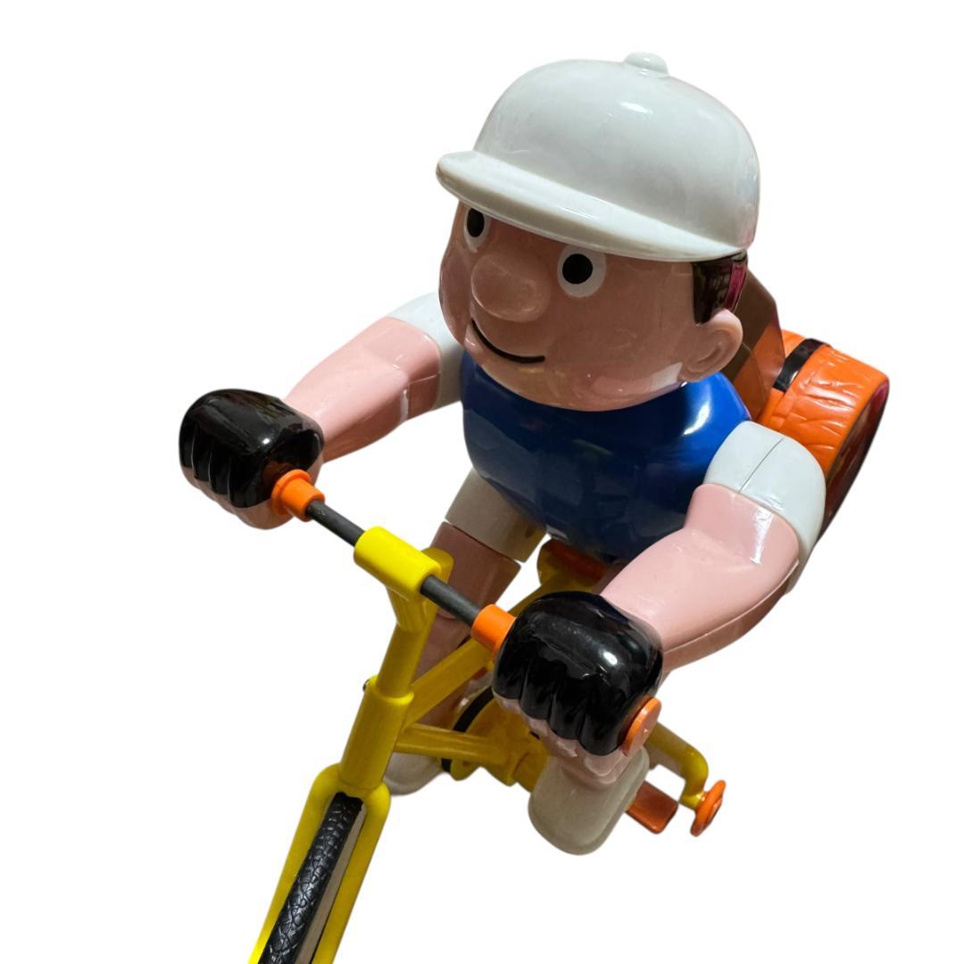 希少　ヤクルト タフマン 非売品 自転車時計 ノベルティ レトロ