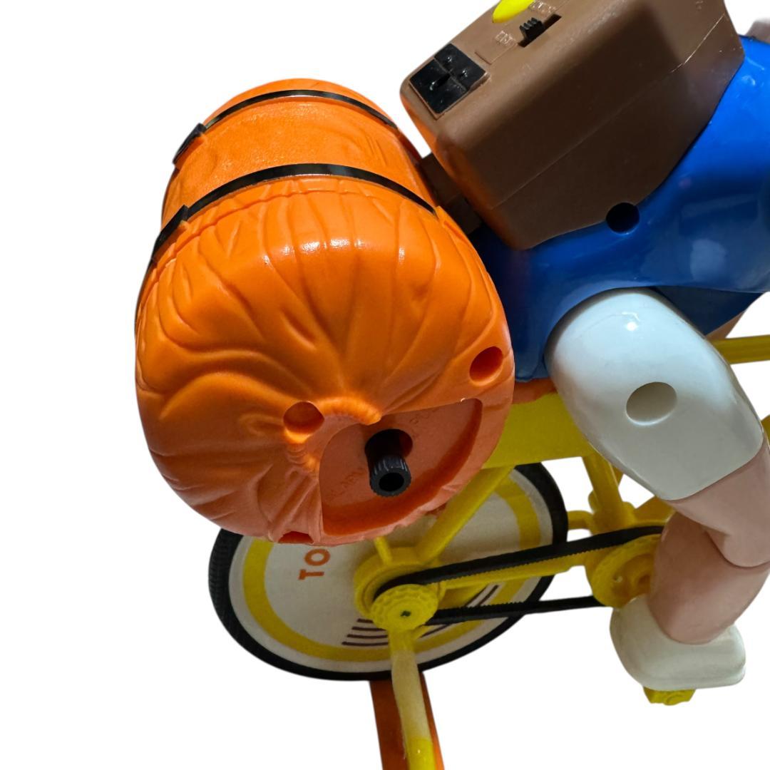 希少　ヤクルト タフマン 非売品 自転車時計 ノベルティ レトロ