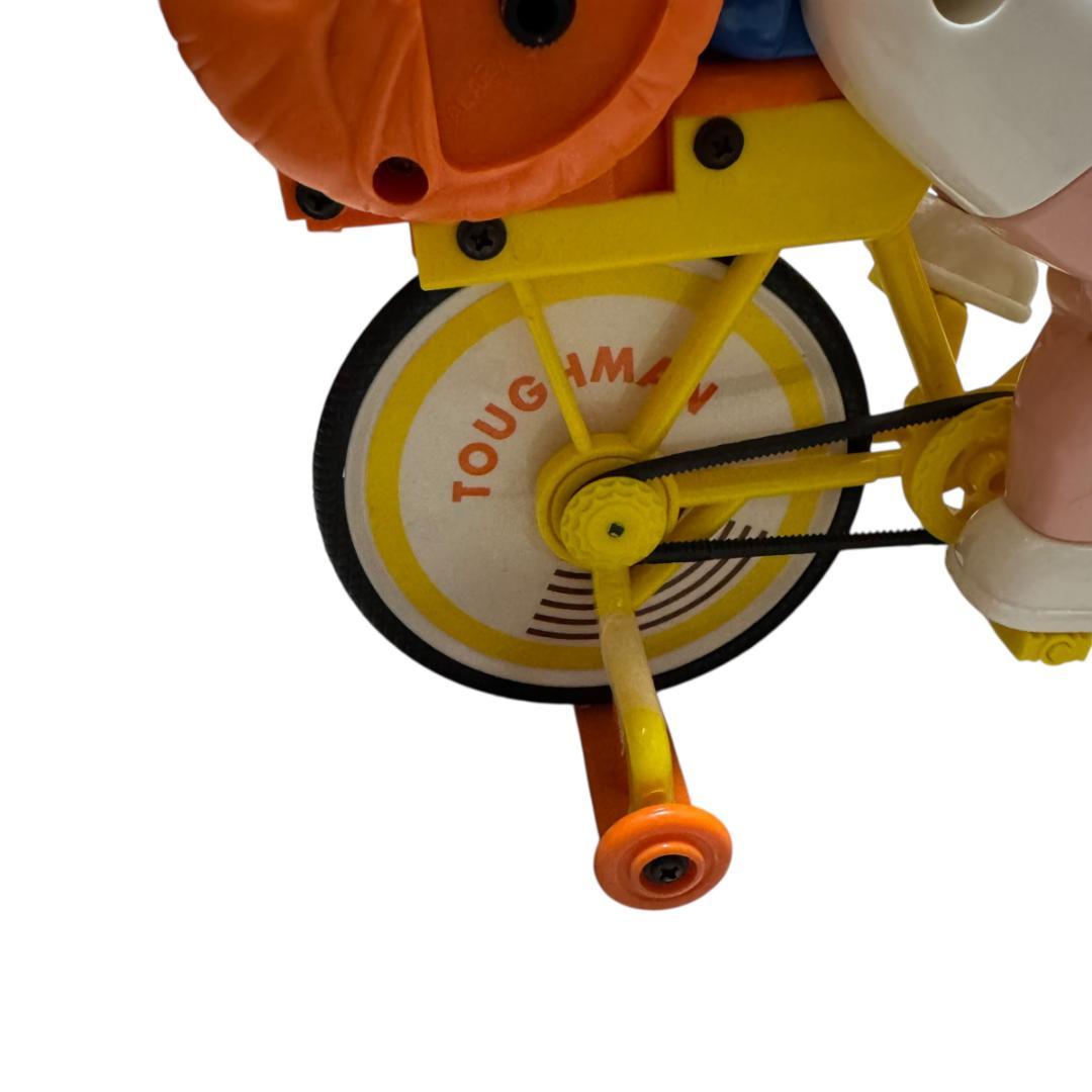 希少　ヤクルト タフマン 非売品 自転車時計 ノベルティ レトロ