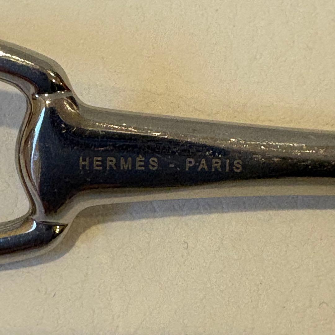 美品 エルメス アトラージュ　スプーン ステンレススティール B
