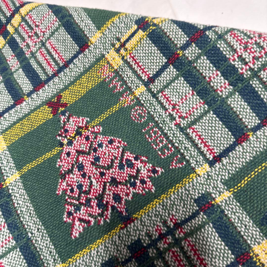 クリスマスツリー マルチカバー　ソファーカバー　ラグ　176x121