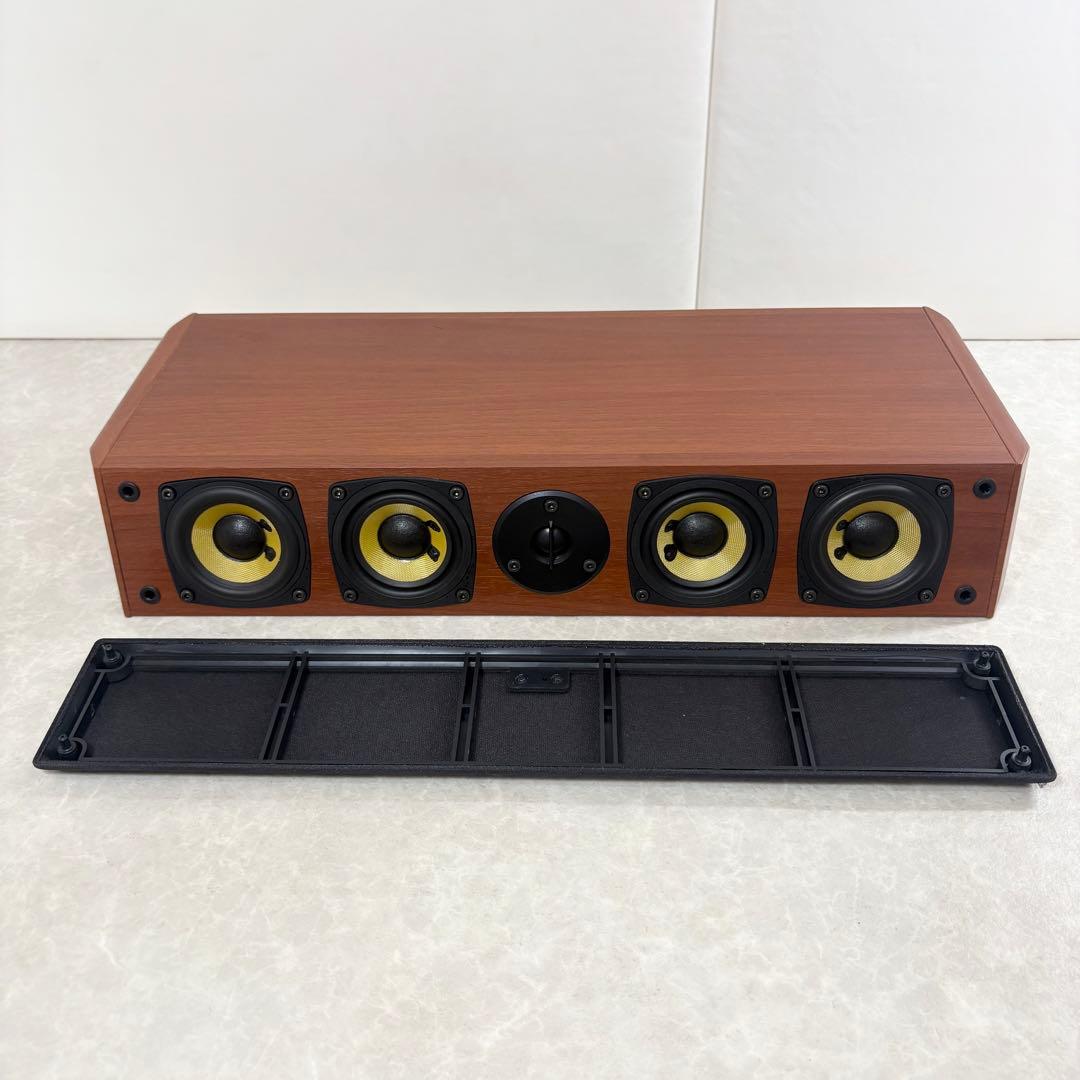 DENON センタースピーカー SC-C555SA ウッド調 コロンビア