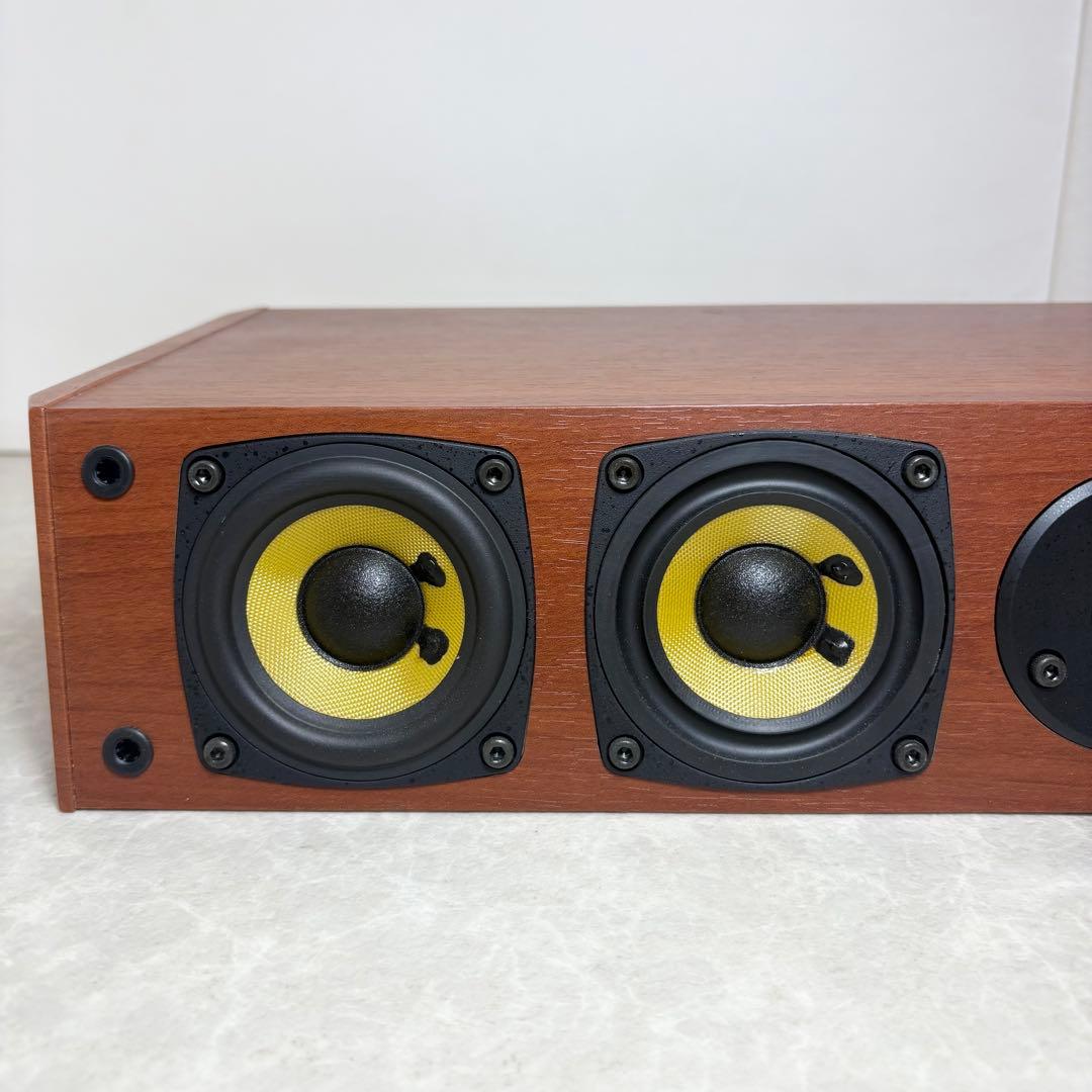 DENON センタースピーカー SC-C555SA ウッド調 コロンビア