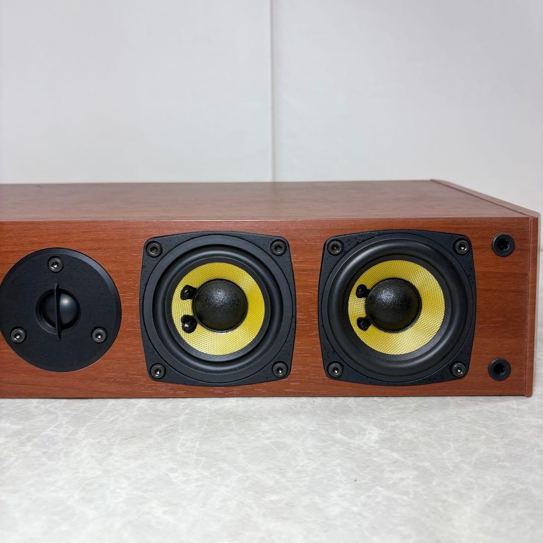 DENON センタースピーカー SC-C555SA ウッド調 コロンビア