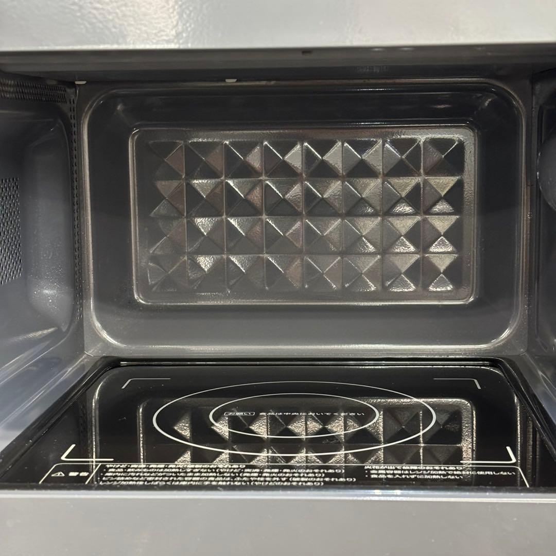 ♪送料込！2023年製 siroca 電子レンジ SX-18D132 黒