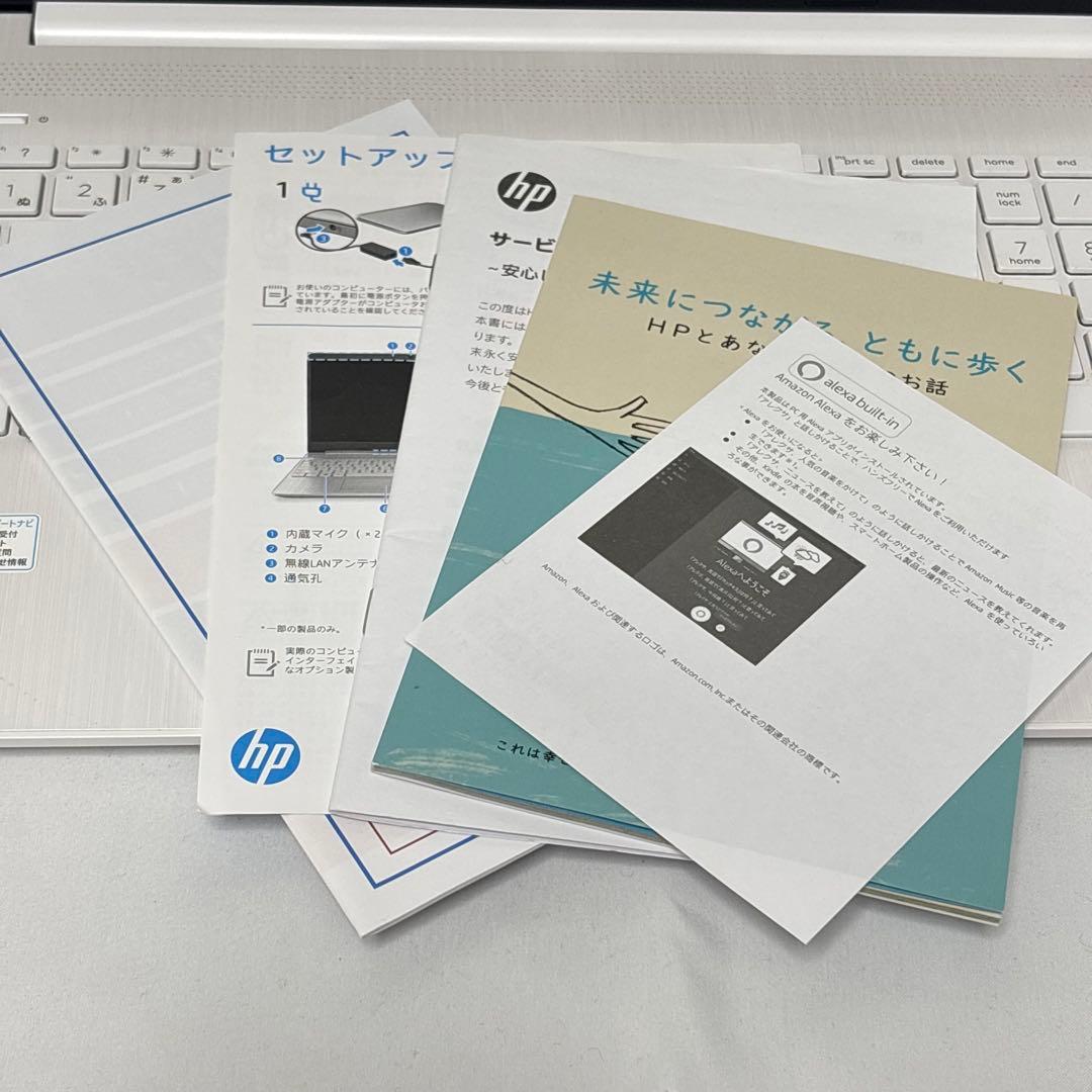 HP ノートPC ホワイト 15s-fq3034TU