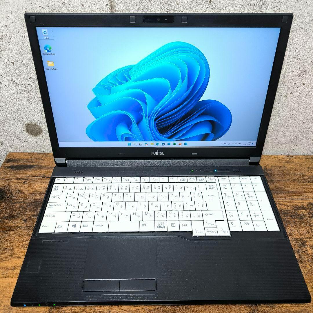 8347 富士通 ノートパソコン 本体 Windows11 オフィス付