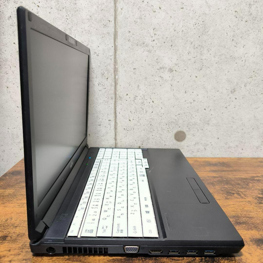 8347 富士通 ノートパソコン 本体 Windows11 オフィス付