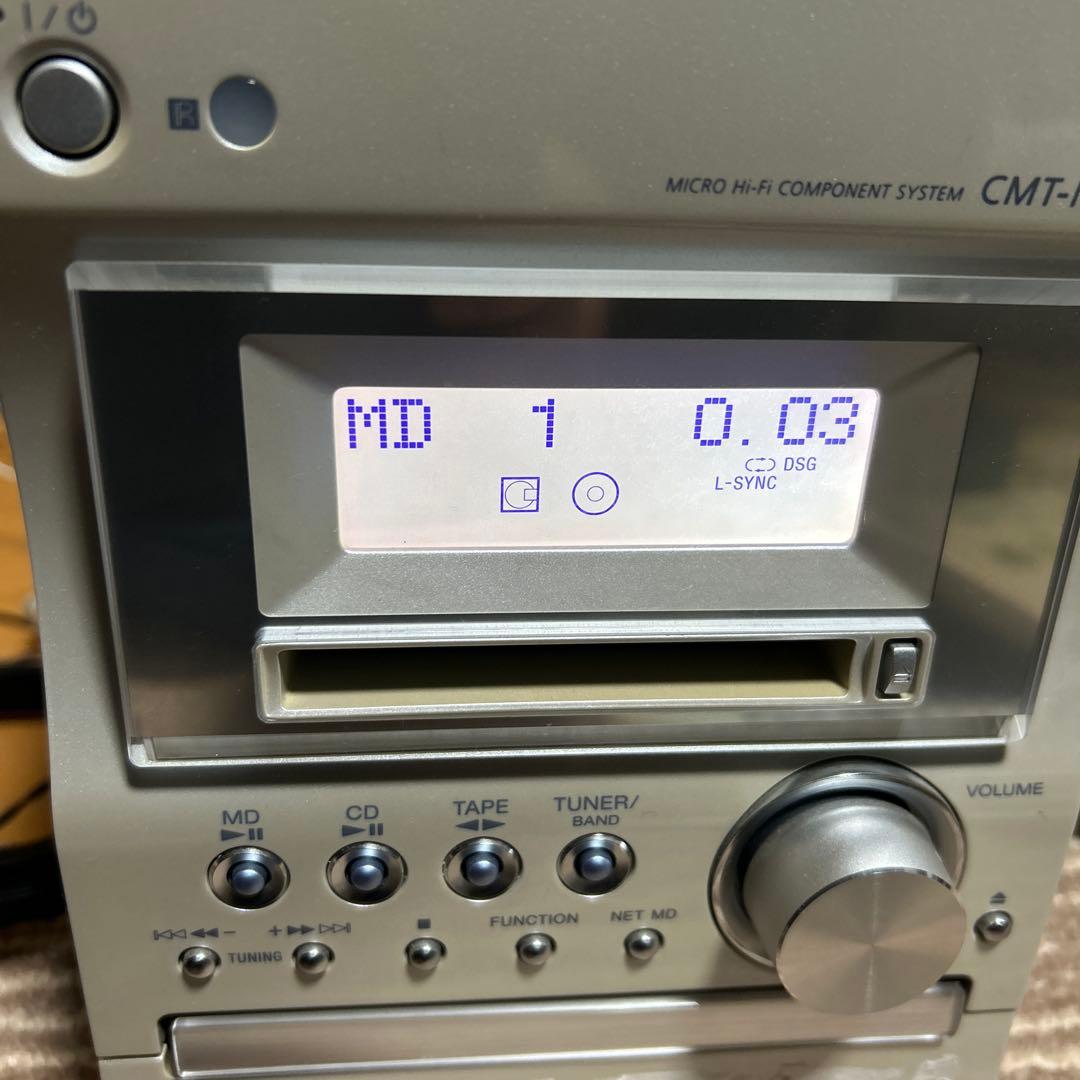 ラジオ・コンポ sony cmt-m333nt