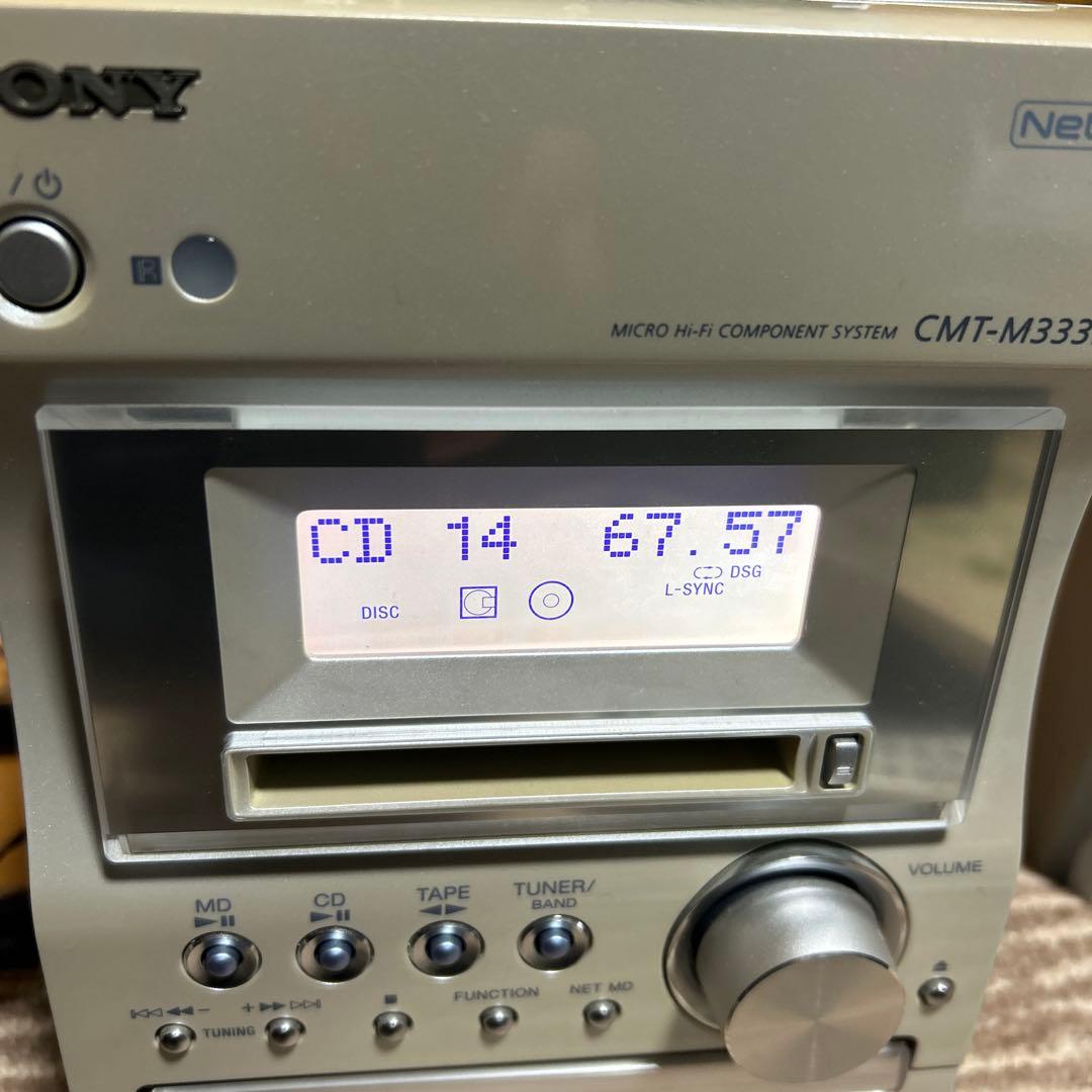 ラジオ・コンポ sony cmt-m333nt
