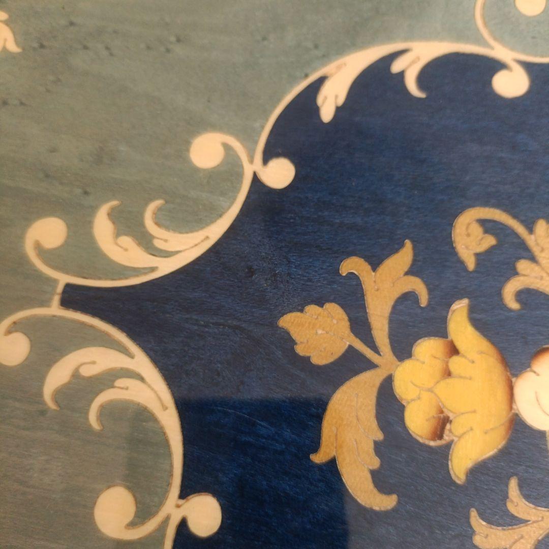 値下げ❢イタリア製　象嵌細工　トレイ　お盆　大きいサイズ