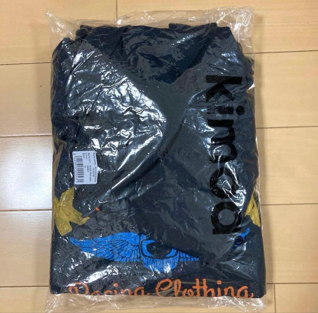 kimoa フェルナンドアロンソ　RACING フードパーカー　M キモア